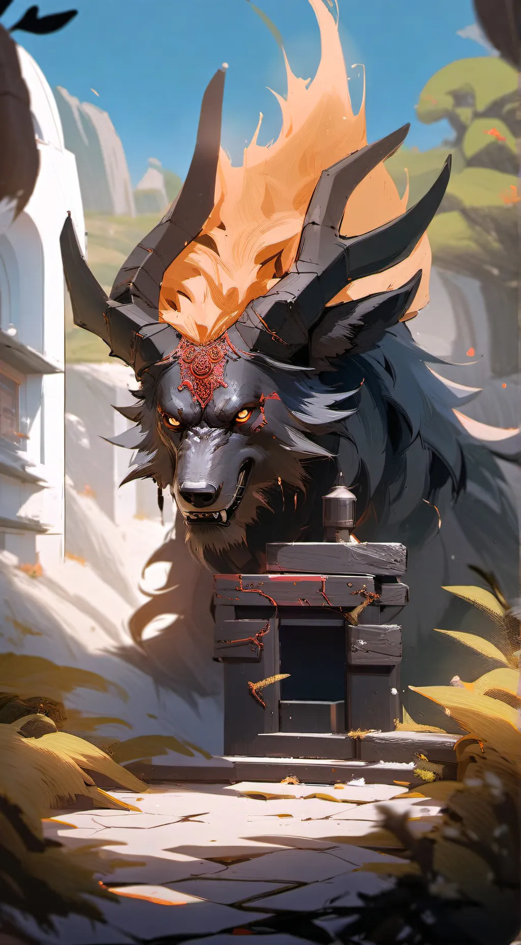 ai character: School of Magic background