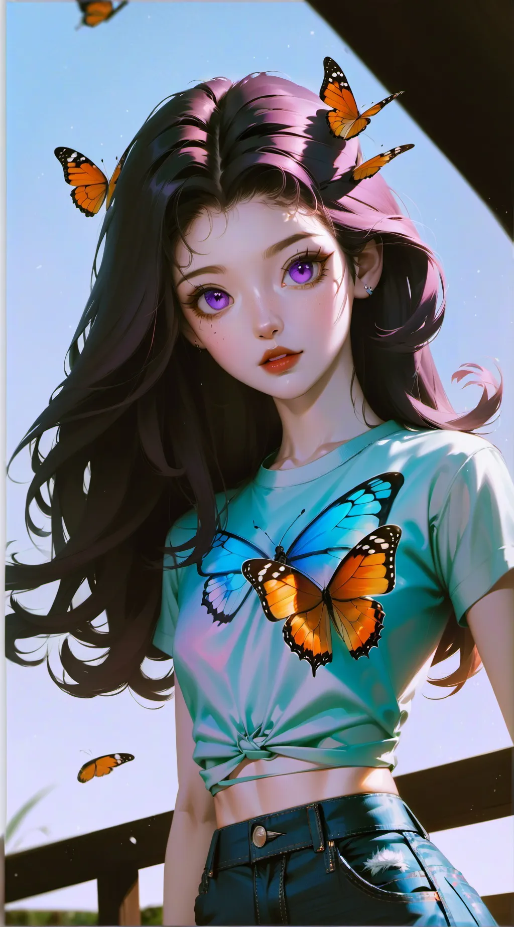 ai character: SQUID GAME GC background
