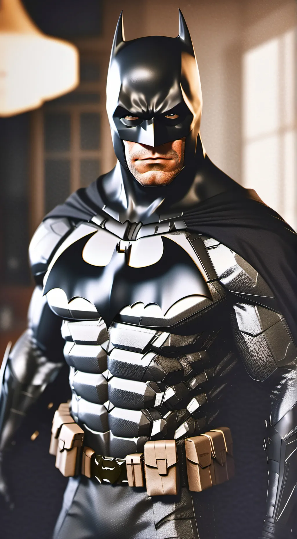 ai character: The Batman Darknes background