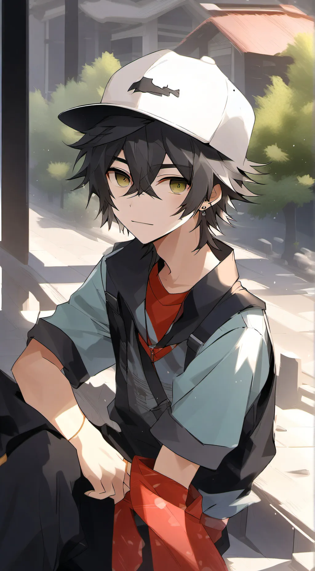 ai character: Kai M'Quire background
