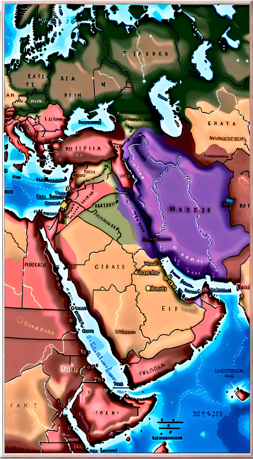 ai character: Middle East (CH) background