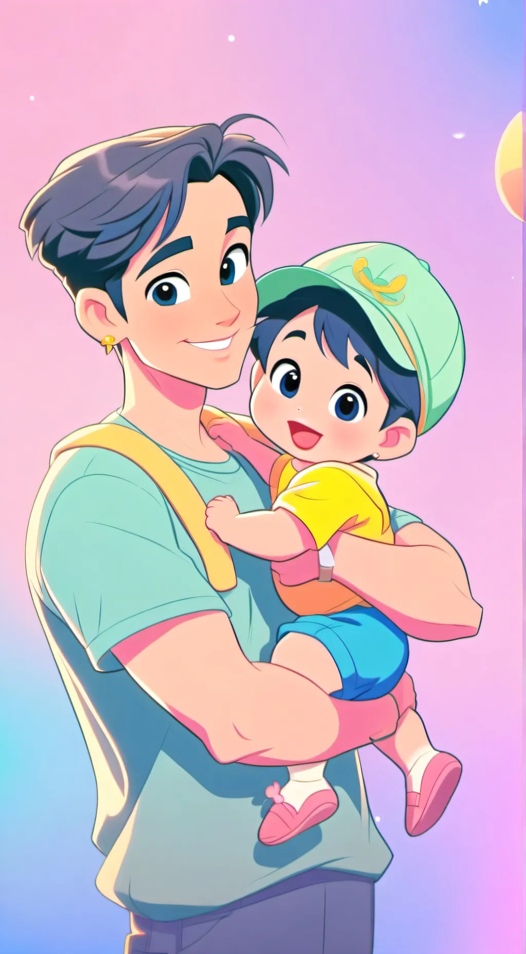 ai character: Baby background