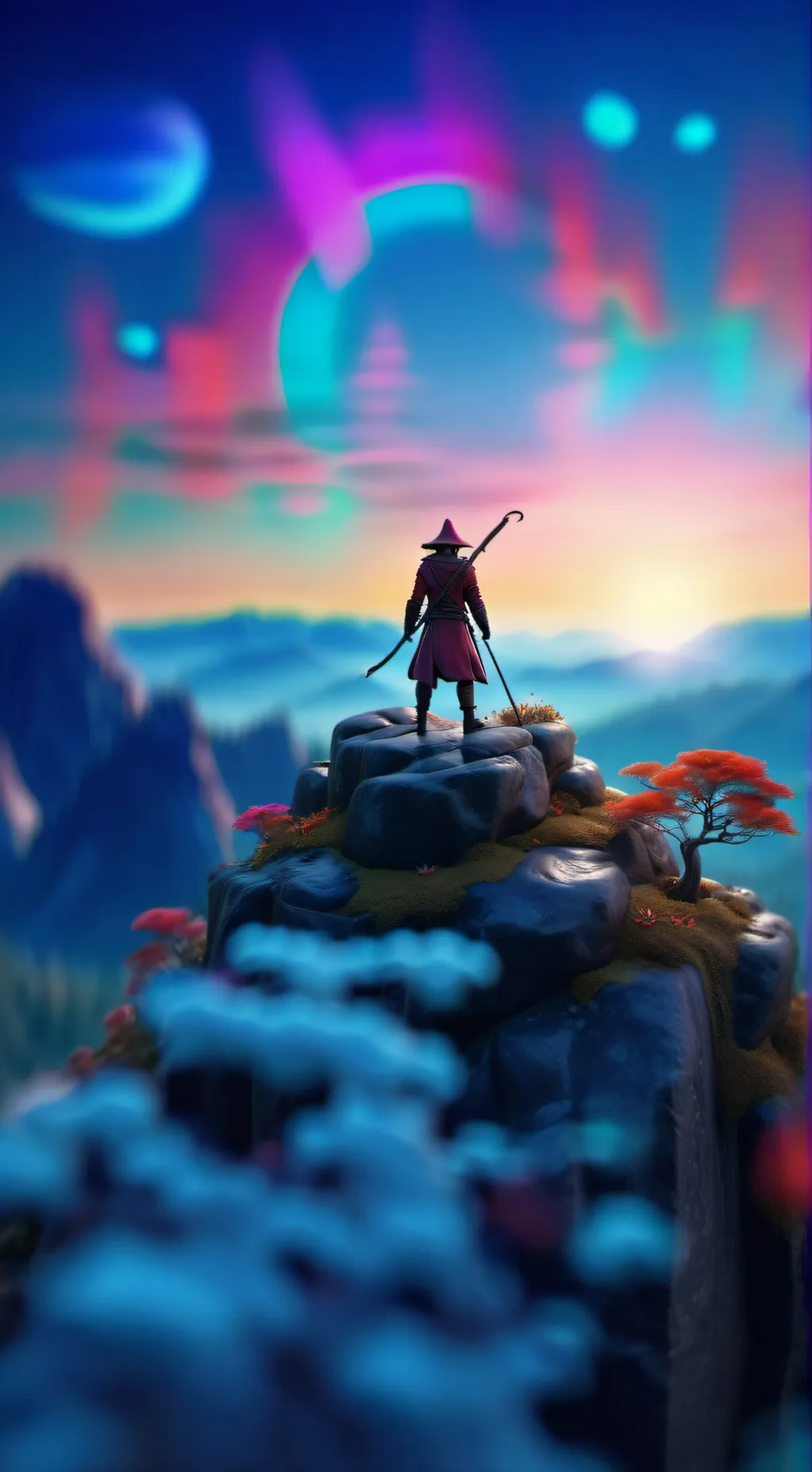 ai character: just add Magic background