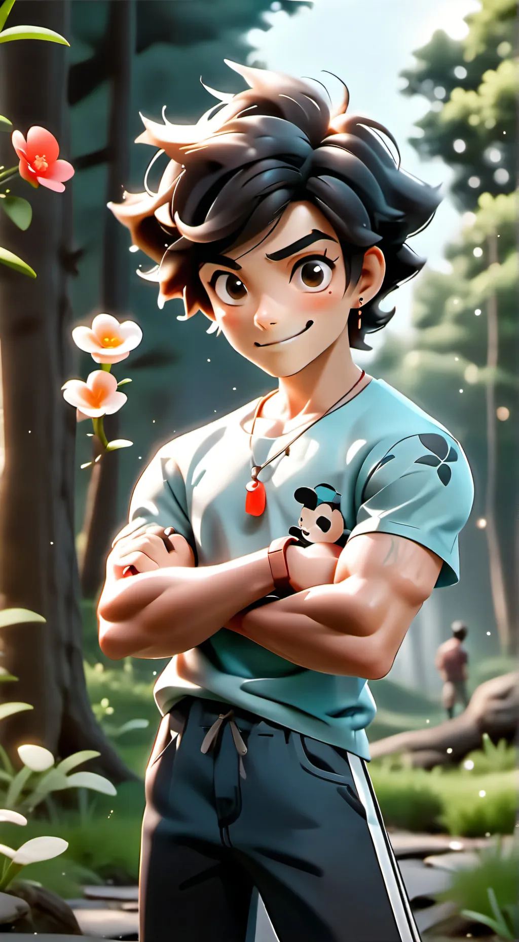 ai character: Louis background