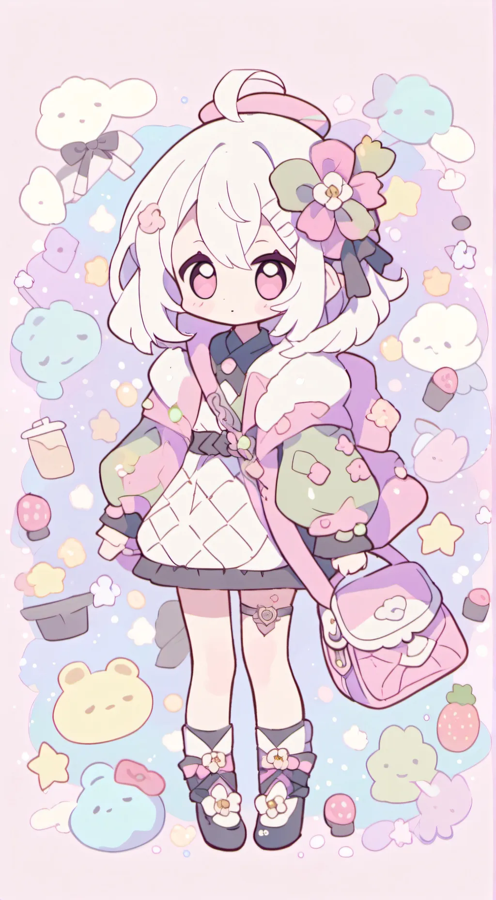 ai character: Tiny Harriet(me)💖 background