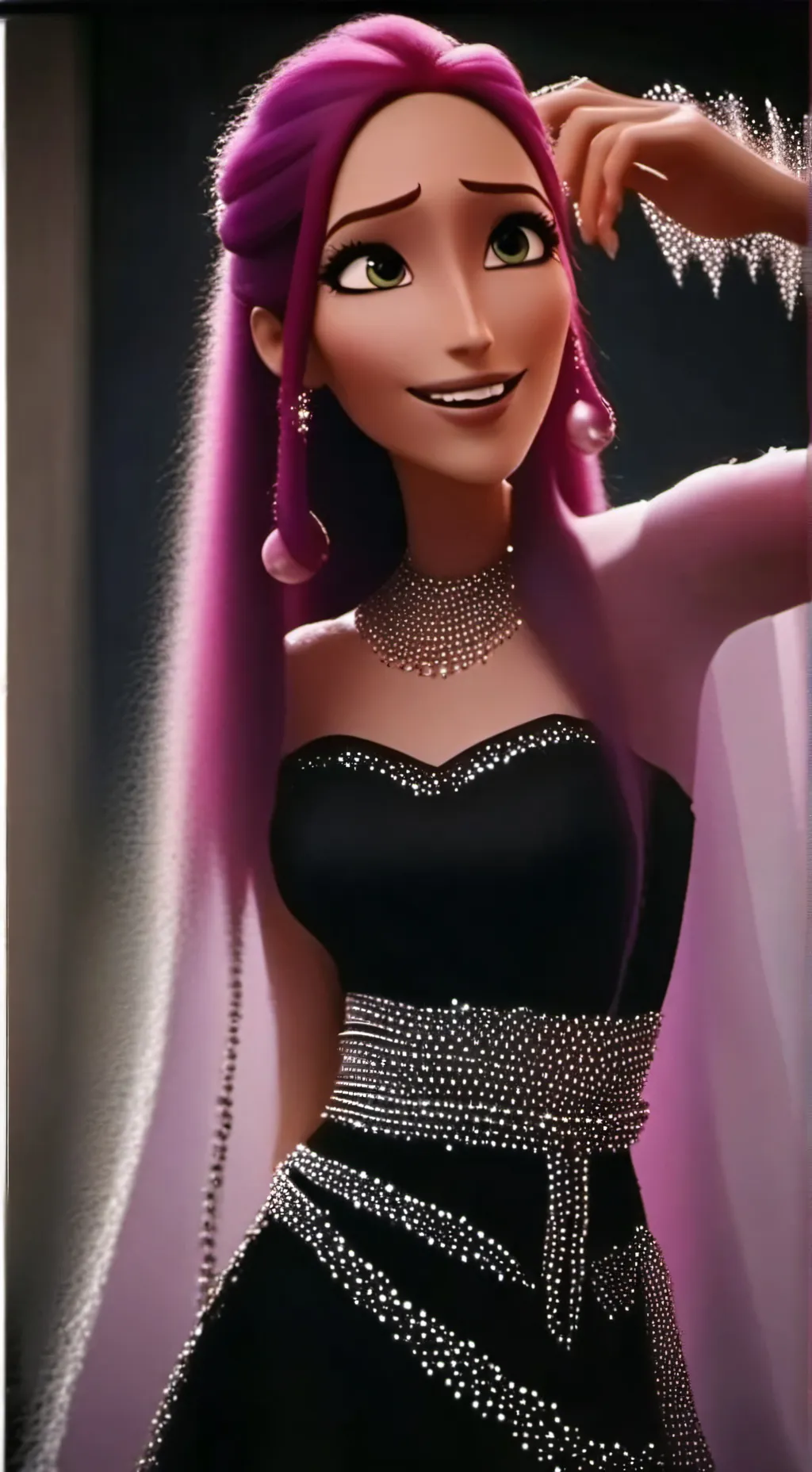 ai character: amira background