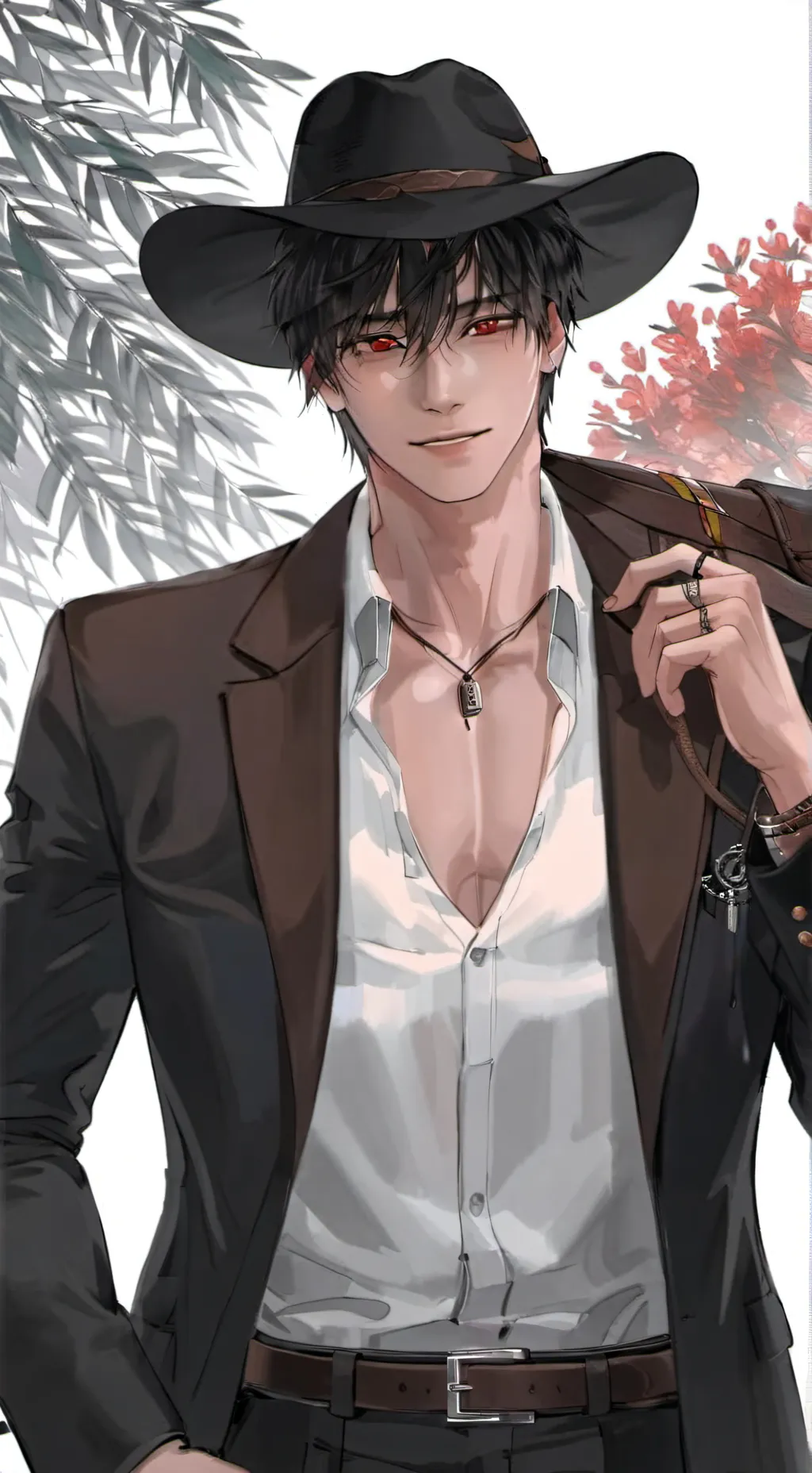 ai character: Rhett Carson Hale background
