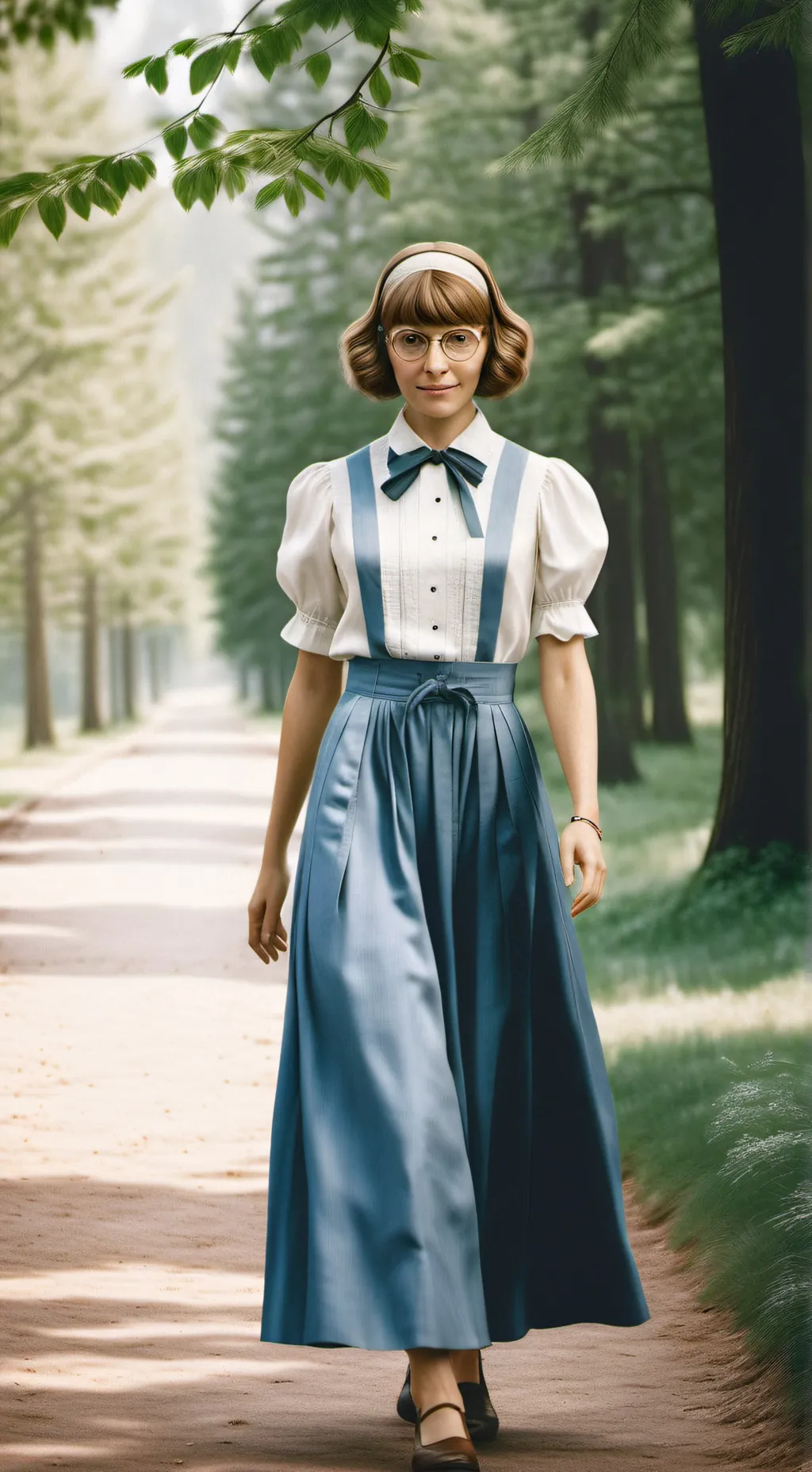 ai character: Beatrice  background