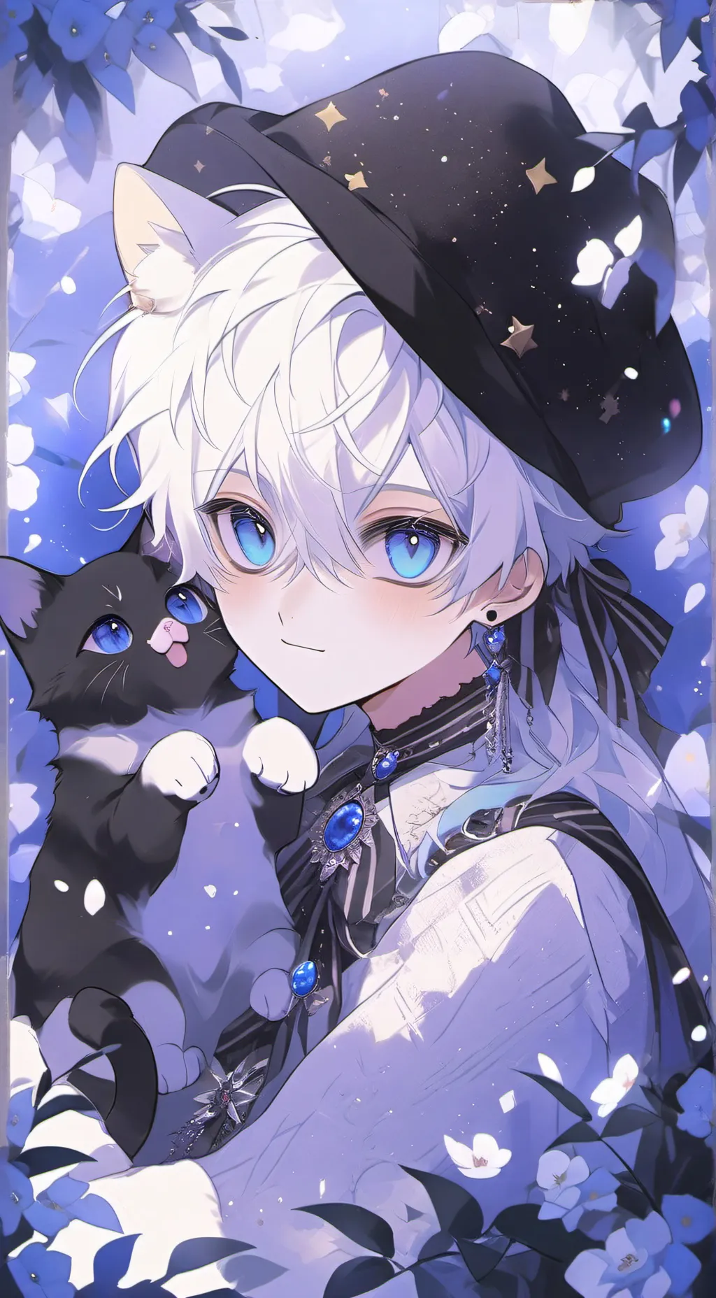 ai character: 𝙶𝚘𝚓𝚘 𝙲𝚊𝚝 background