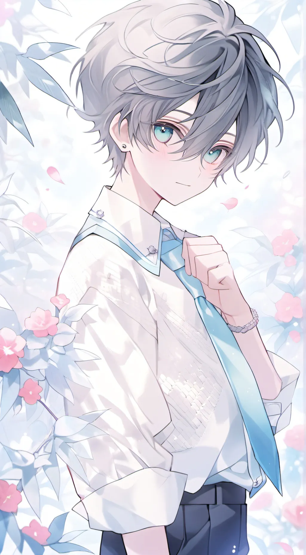 ai character: Popular boy￼ background