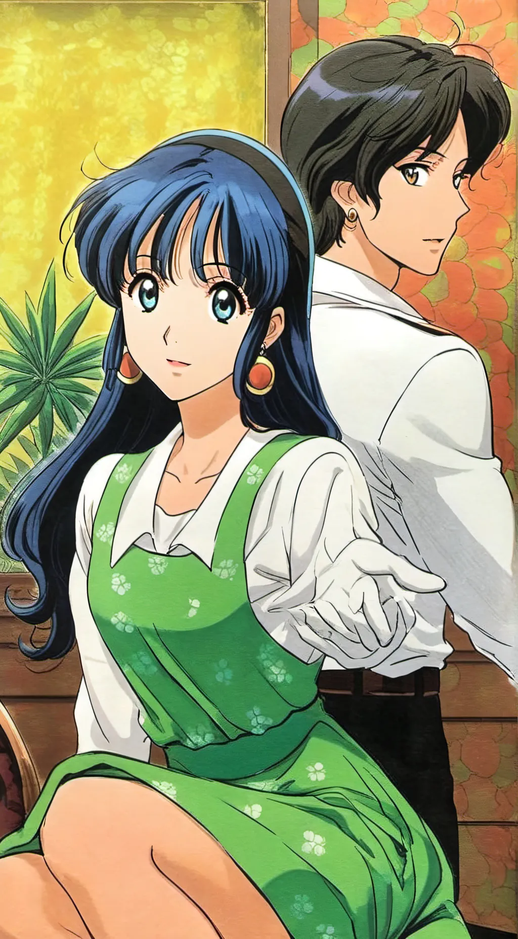 ai character: Mateo & Emily background