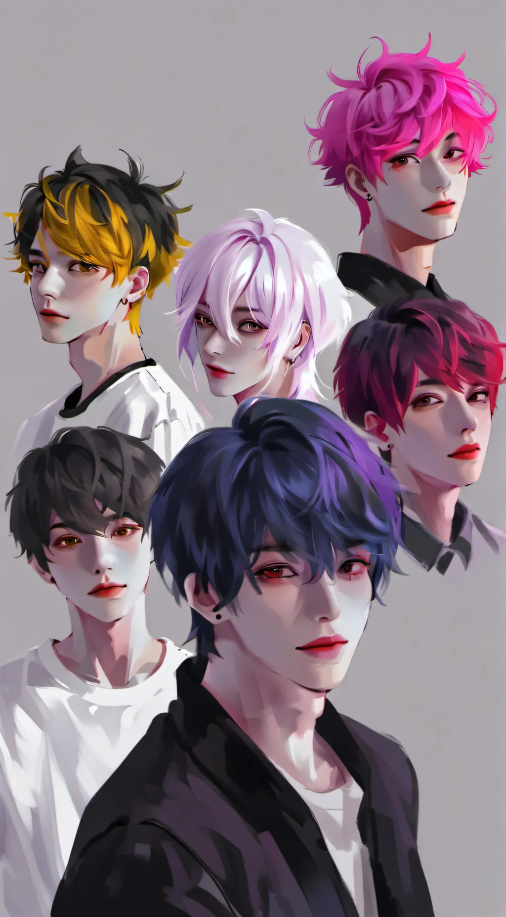 ai character: Saja boys background