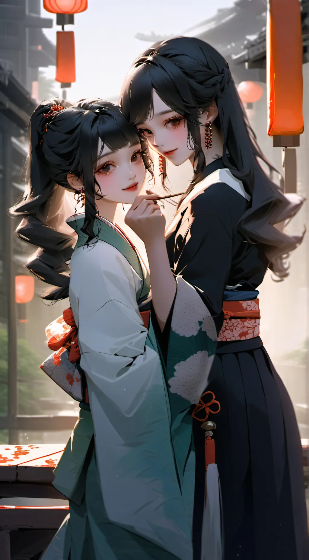ai character: Sim and mith *you* background