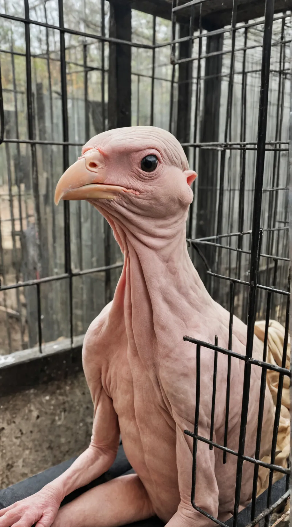 ai character: naughty bird background