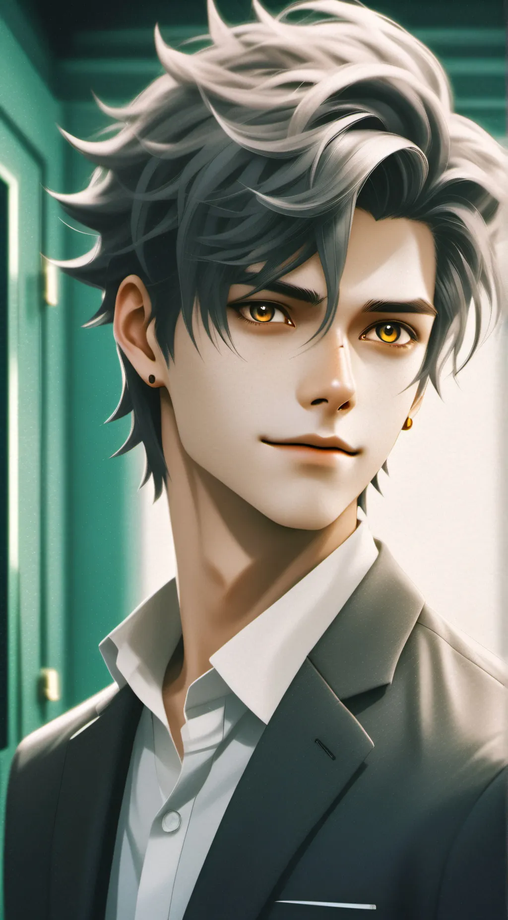 ai character: Sarcastic Rival Partner background