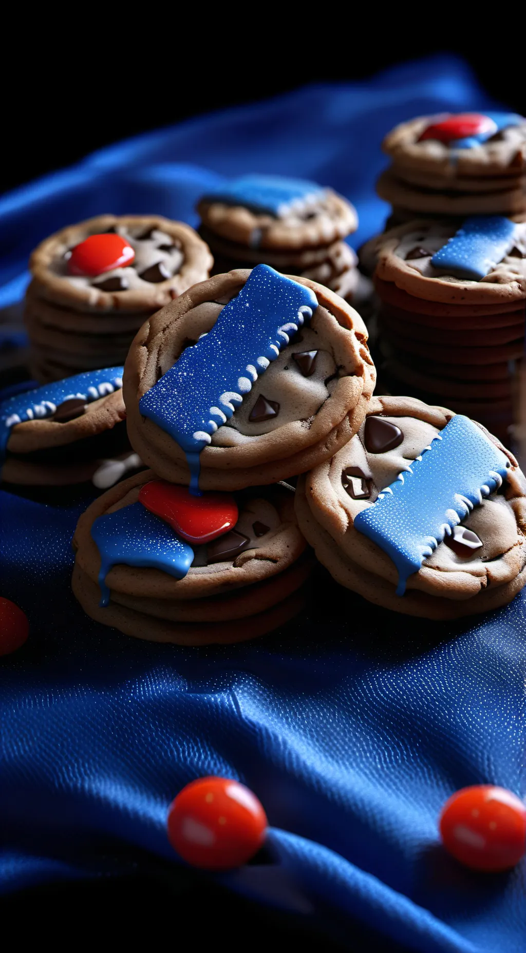 ai character: Kny cookie crush background
