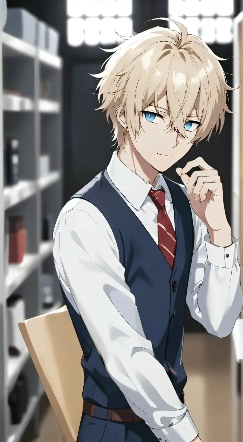 ai character: Nitsu  background