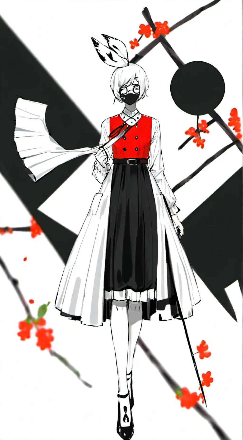 ai character: тв вумен background
