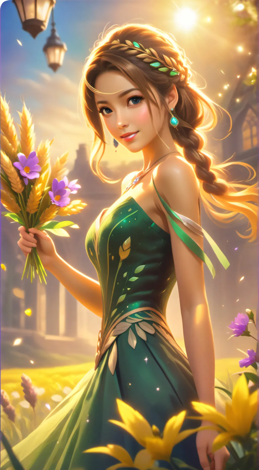 ai character: super Mario bros  background