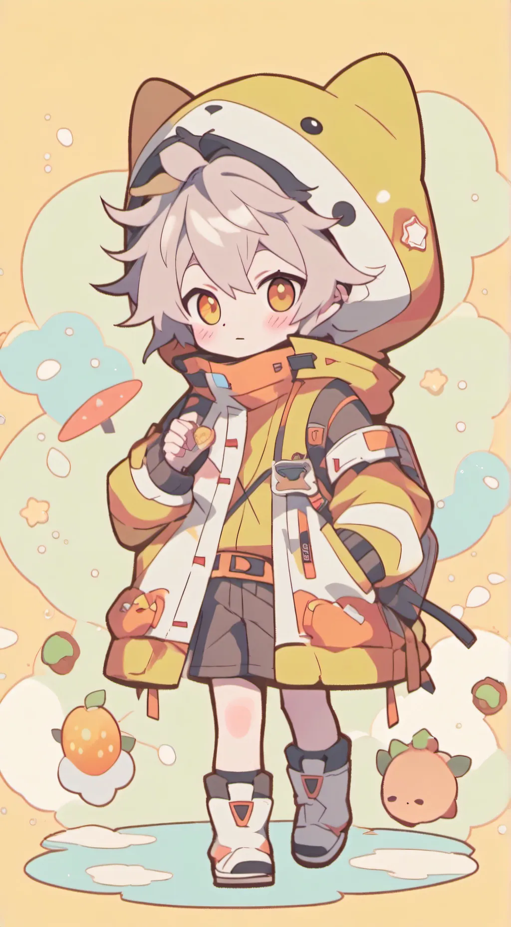 ai character: Sick Bakugo! background