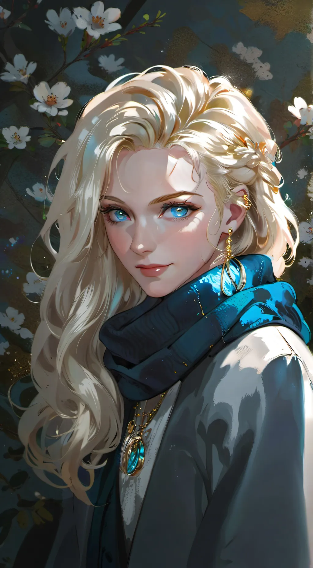 ai character: Satori Rain Long background