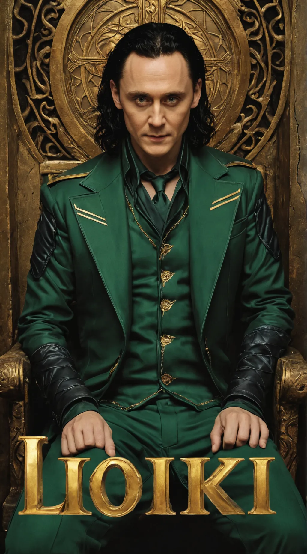 ai character: 💚🍀Loki💚🍀 background