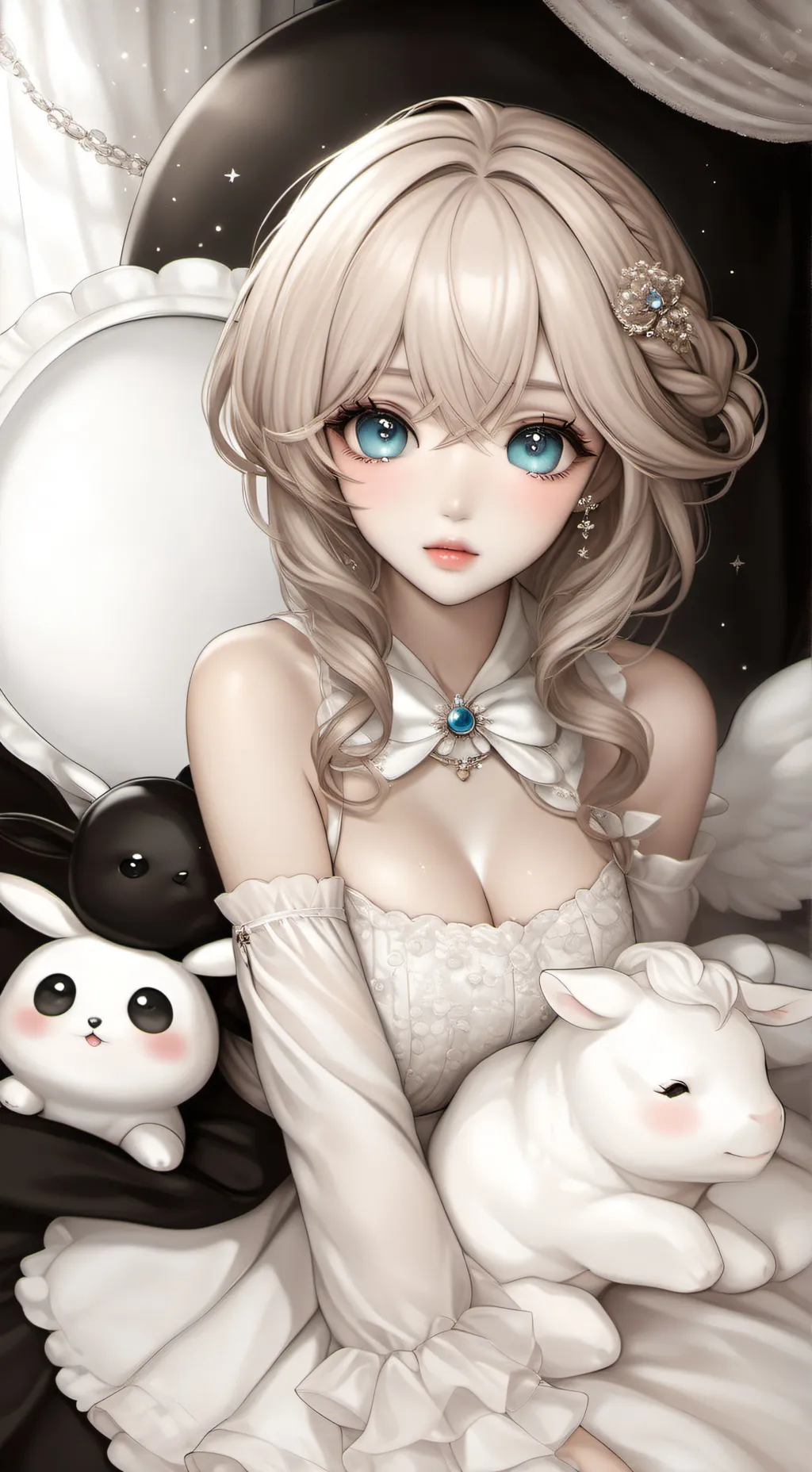 ai character: Pick me uppermoon  background