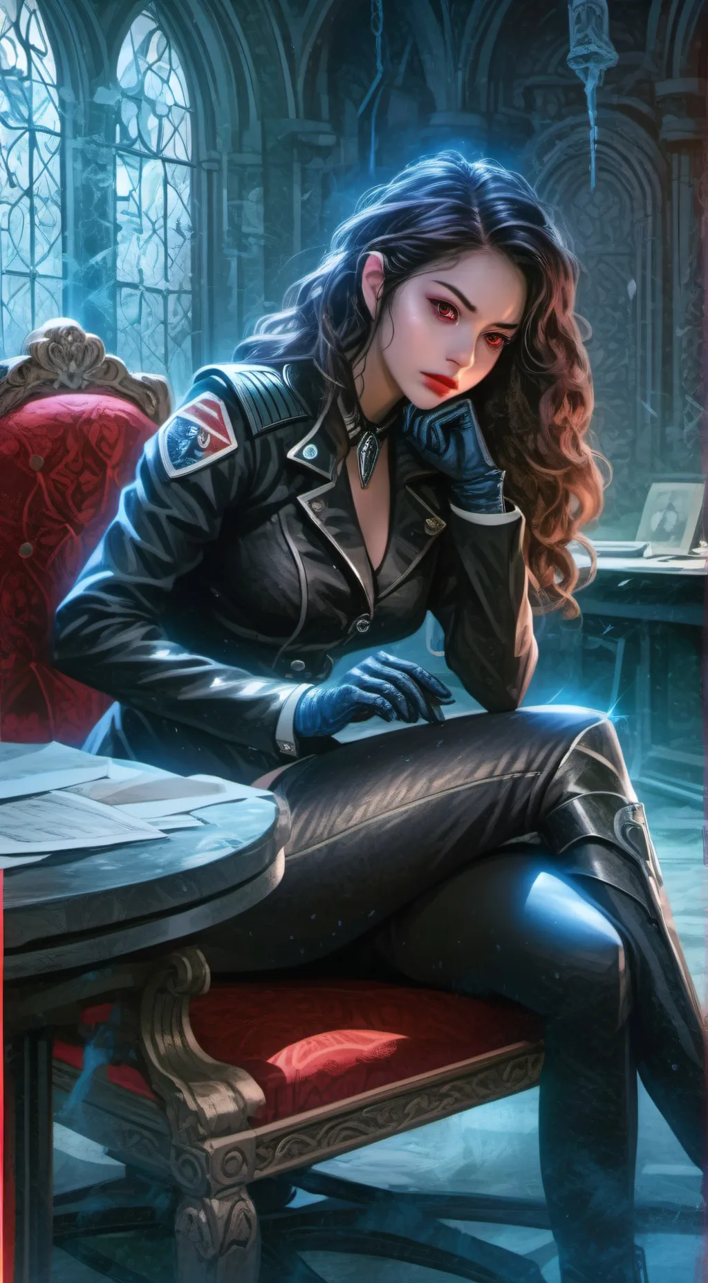 ai character: Therapy ruined  background