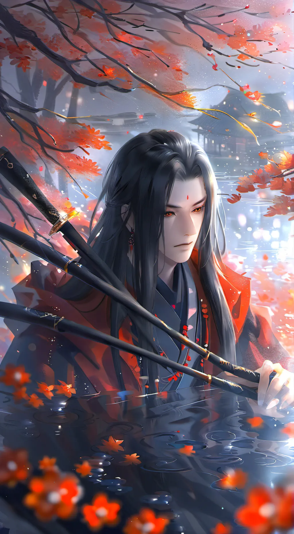 ai character: Ltachi  background