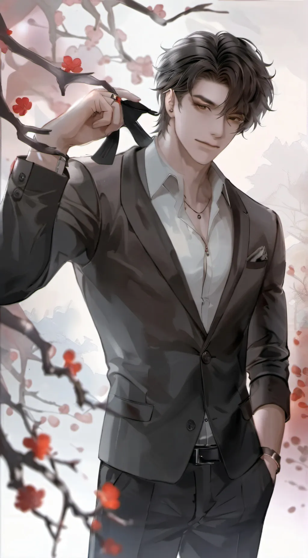 ai character: Huxley Gold background