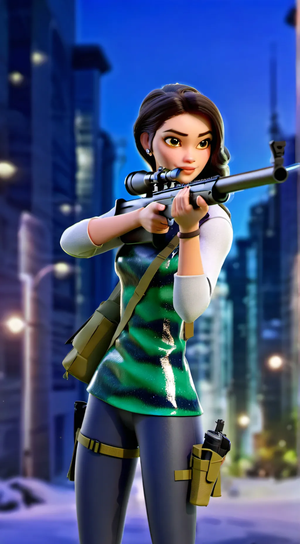 Talkie AI - Chat with Sniper woman￼￼