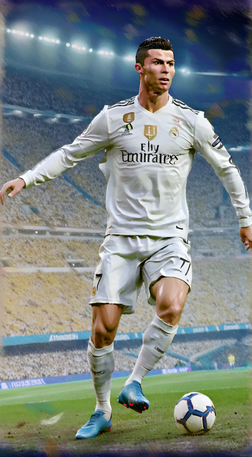 ai character: Cristiano Ronaldo background