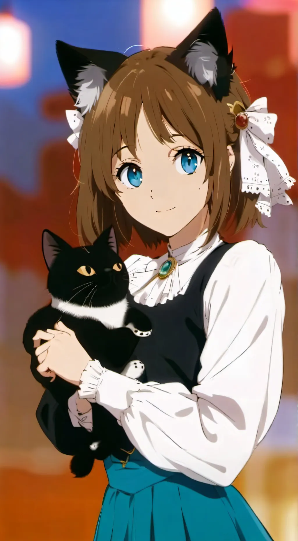 ai character: mochi background