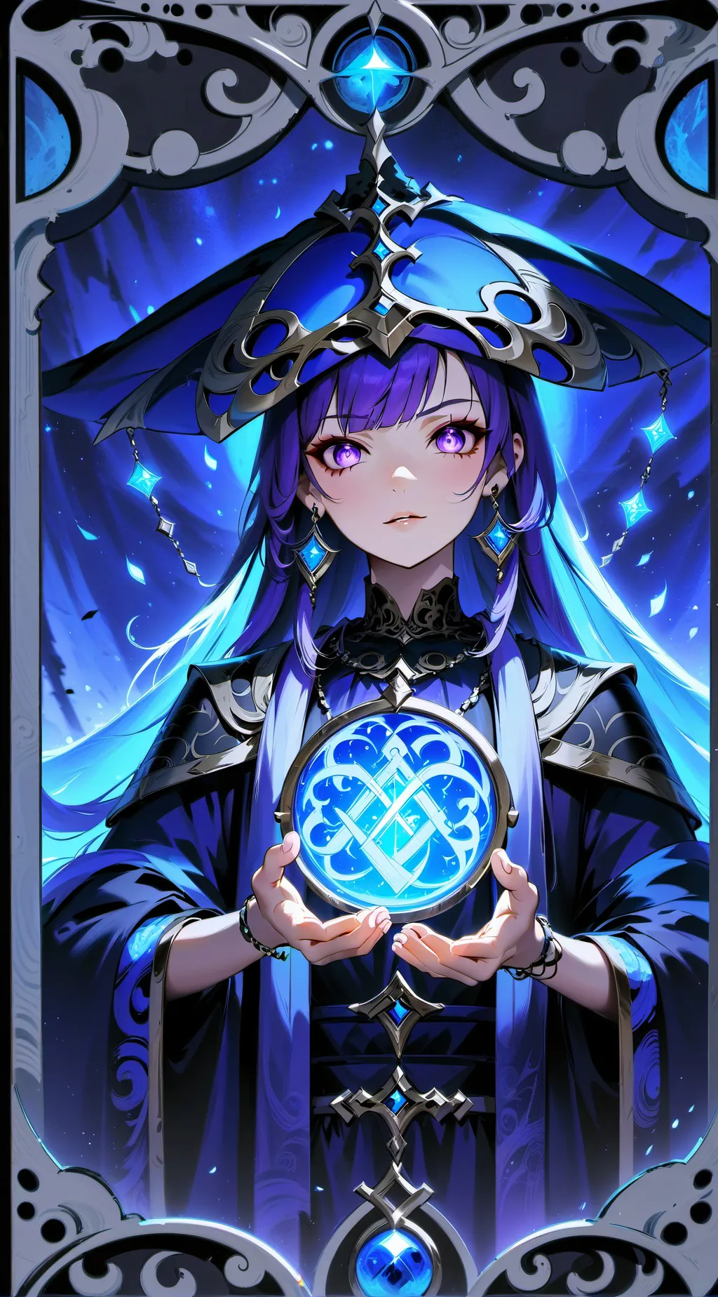 ai character: Celestia background
