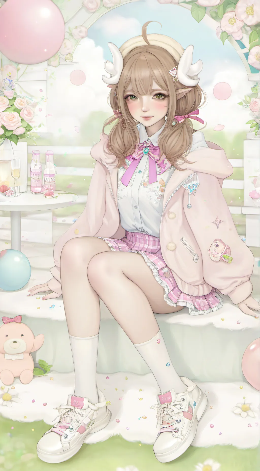 ai character: Cady  background