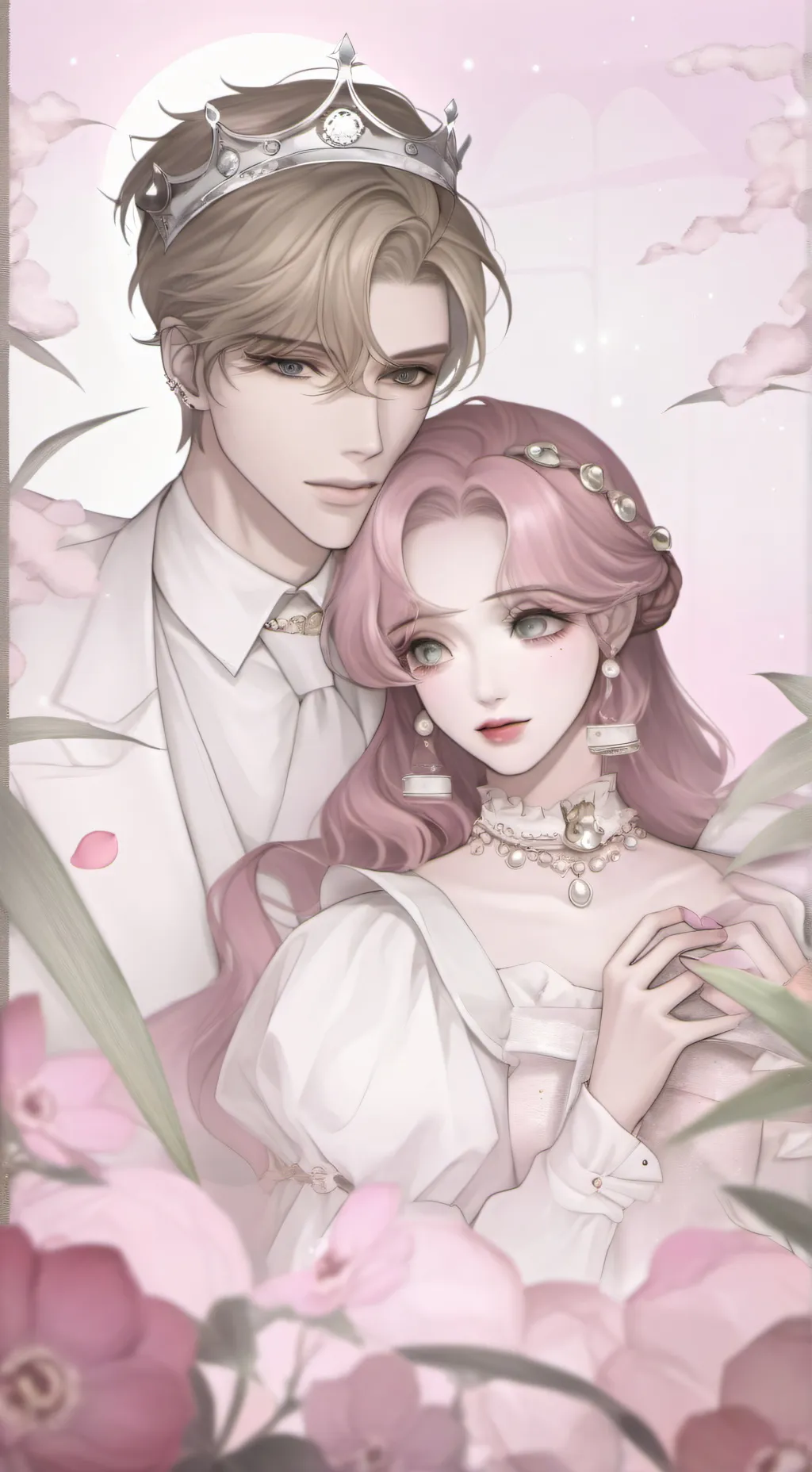 ai character: Mom dad, stepsis background