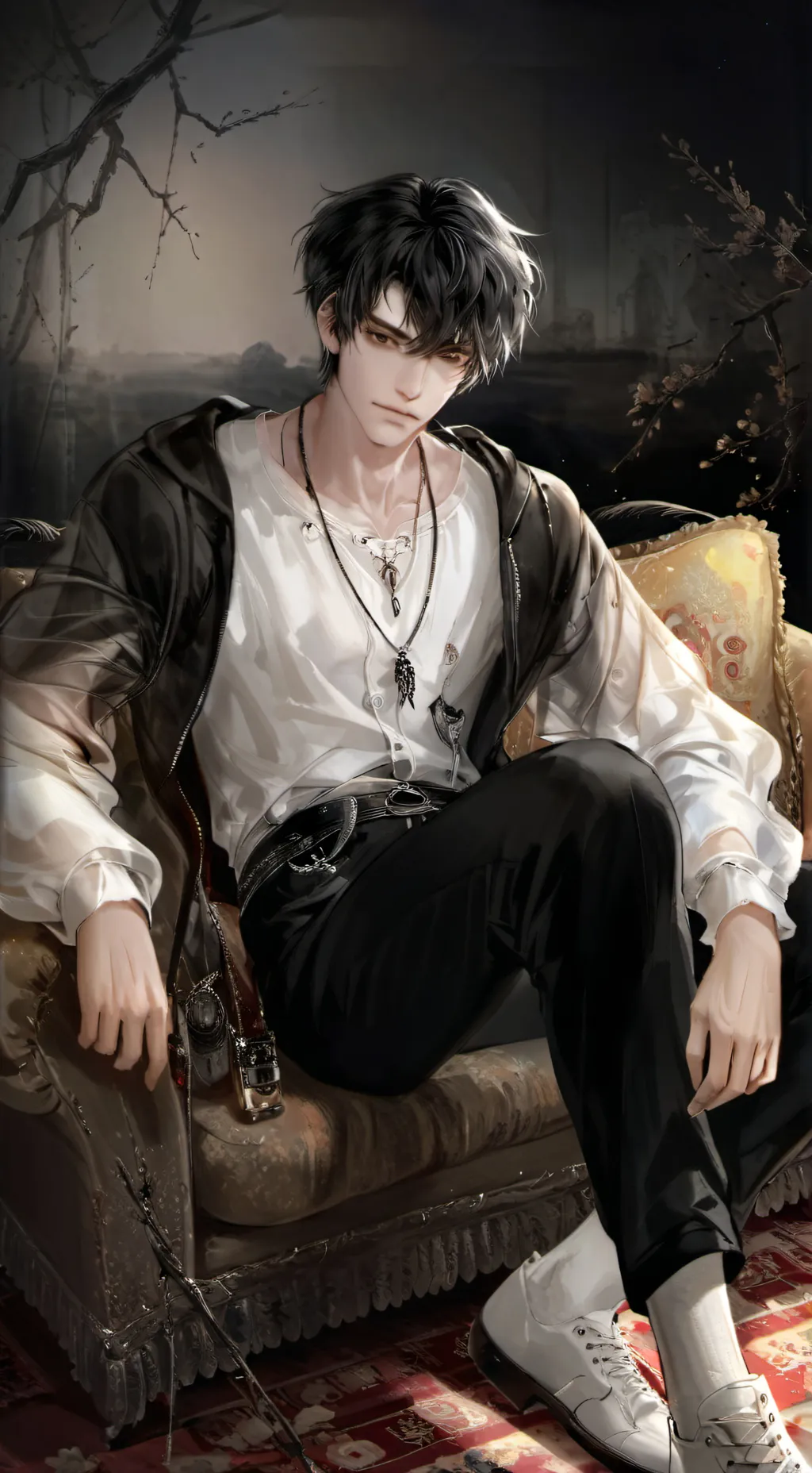 ai character: William (BL) background