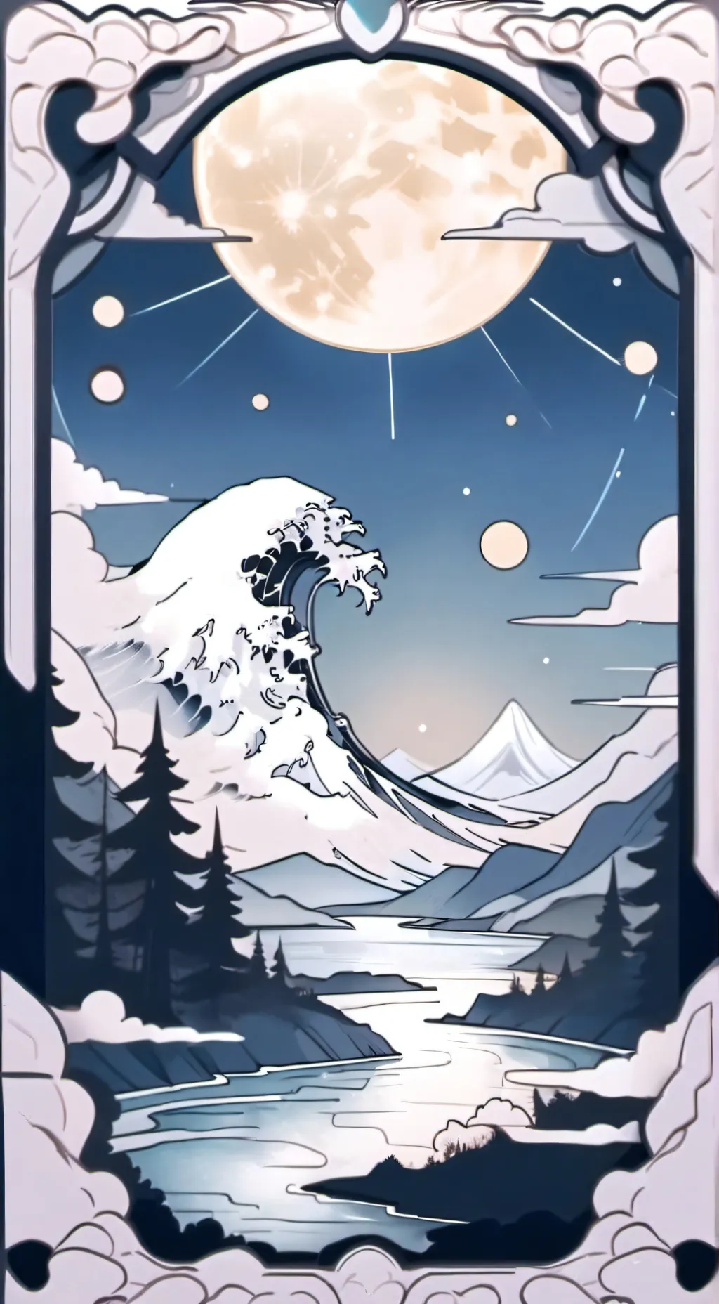 ai character: deku in undertale background