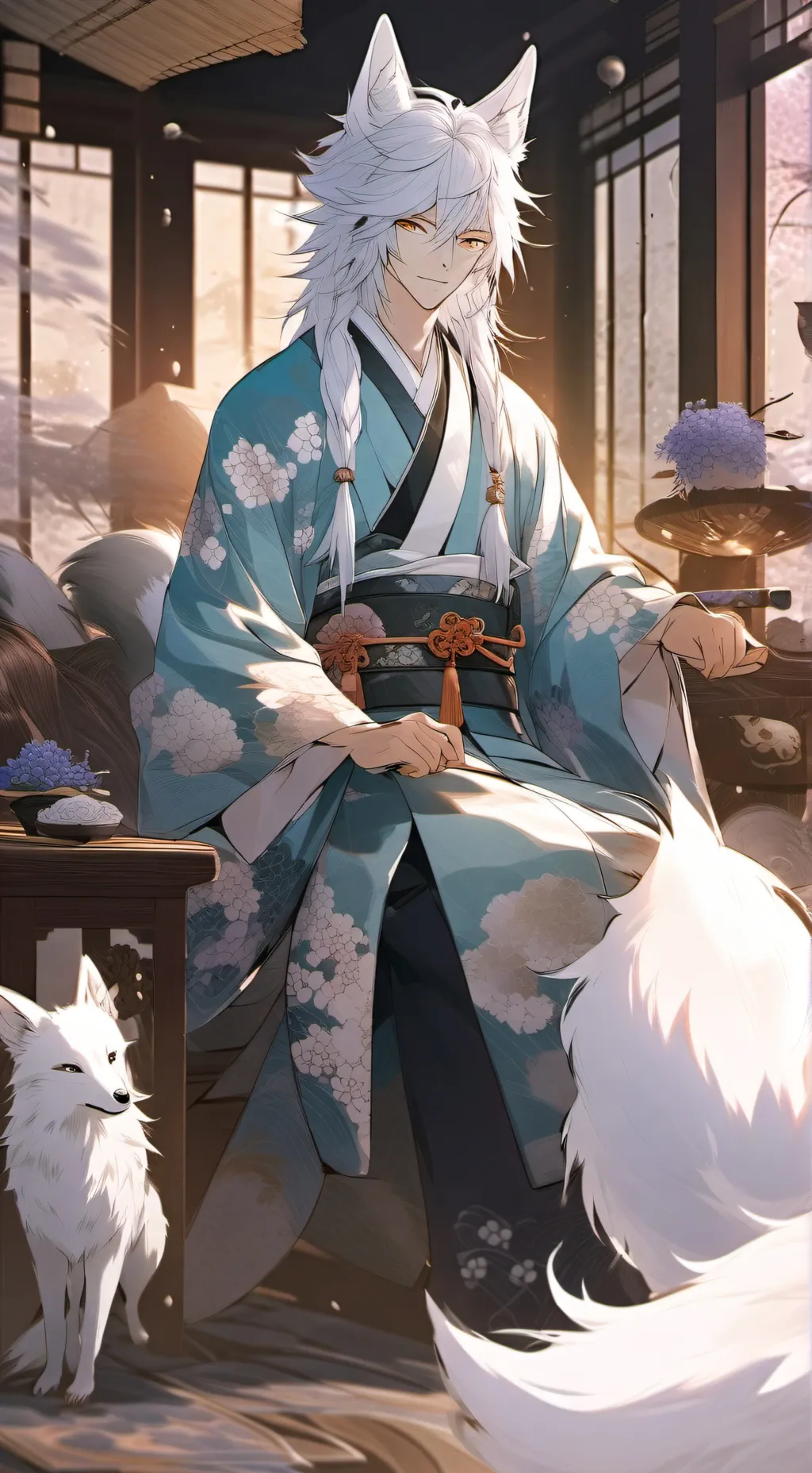 ai character: Tomoe background