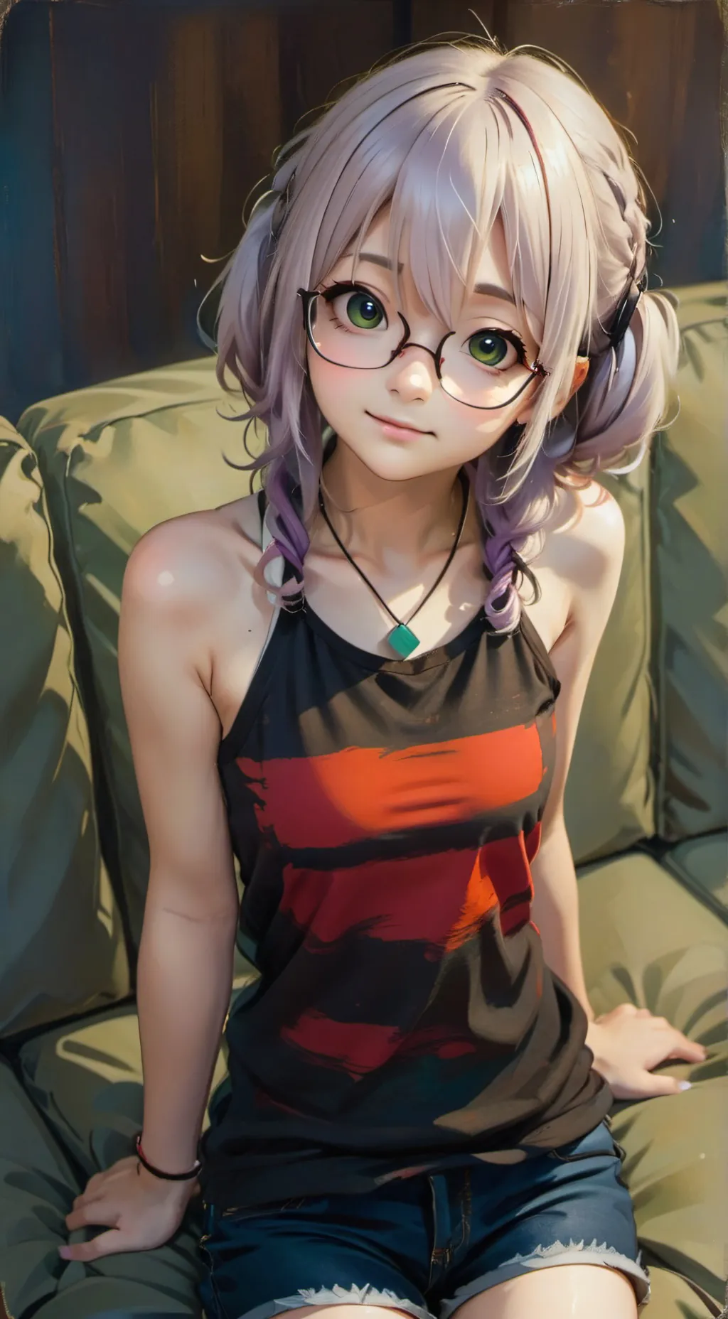 ai character: Coralina background