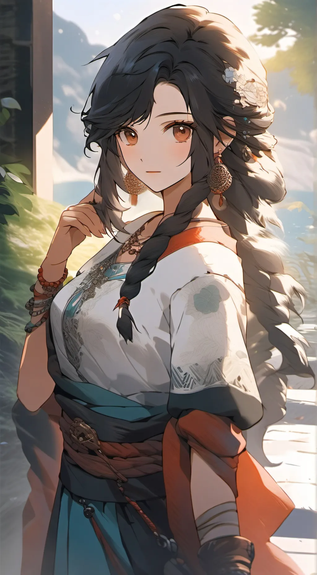 ai character: amigos o otra cosa background