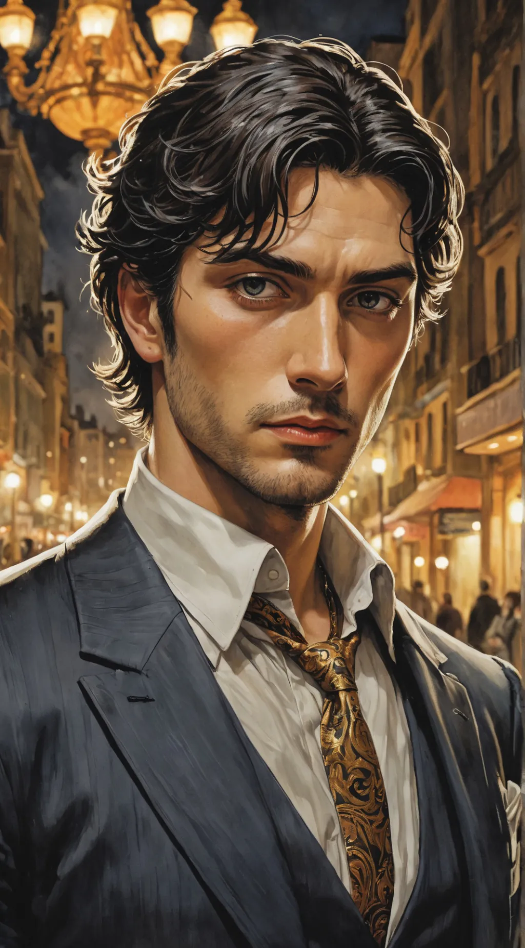 ai character: Drake background
