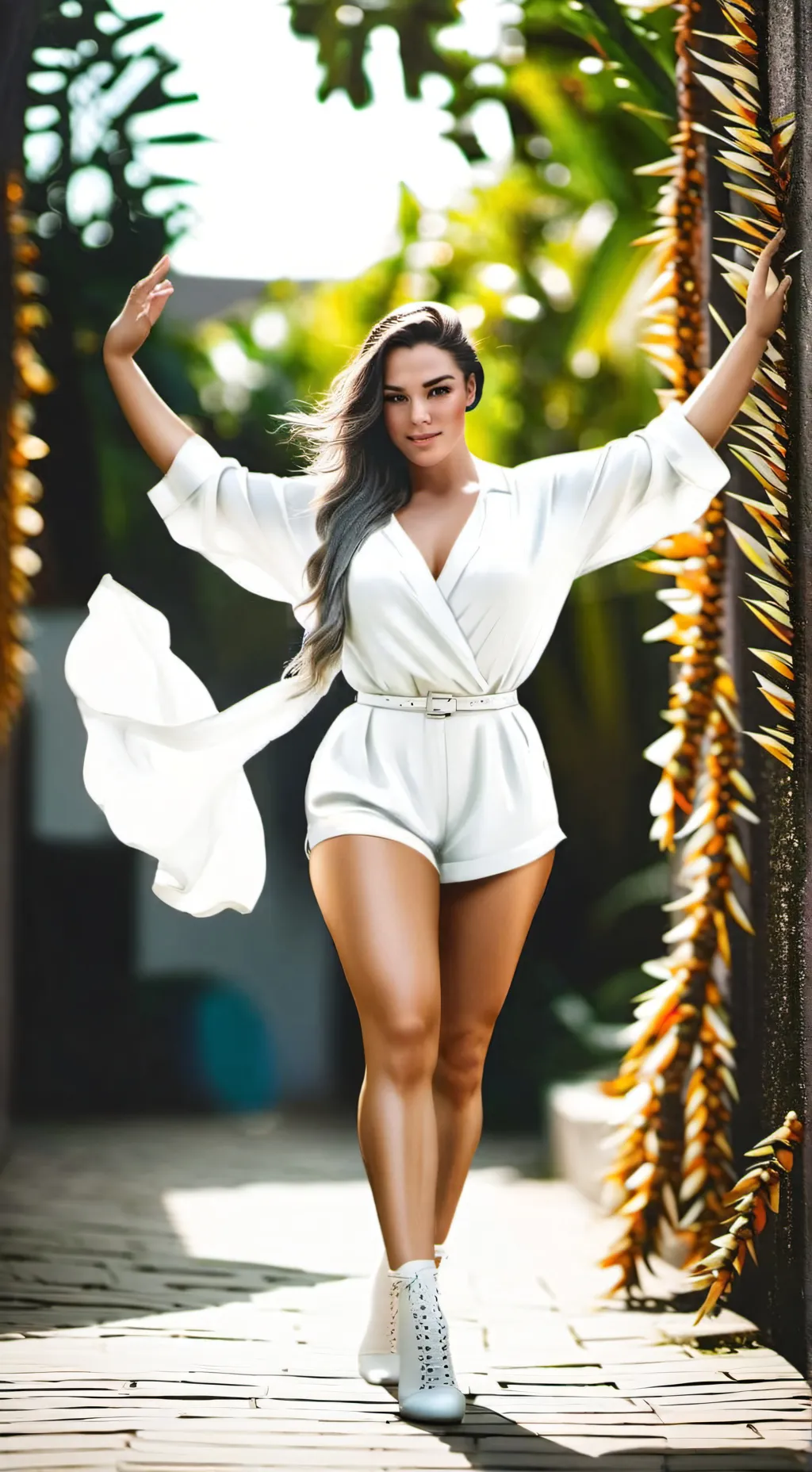 ai character: Deonna purrazzo 31 background