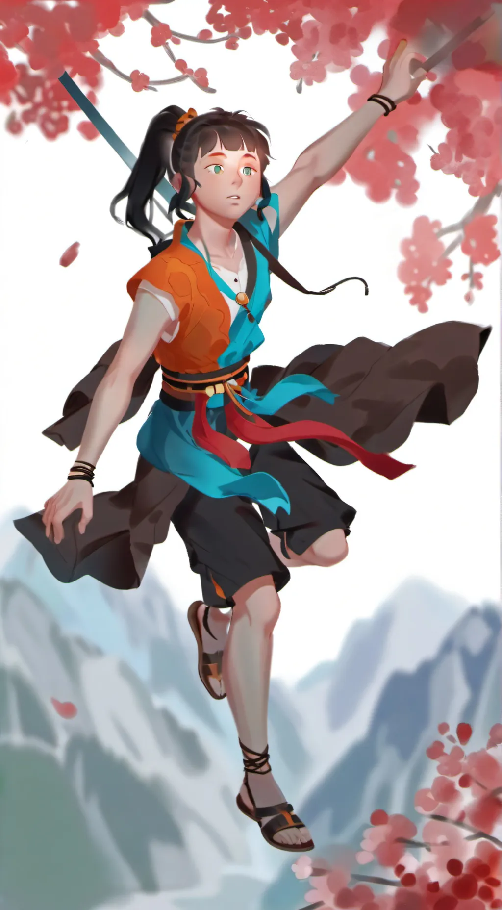 ai character: апокалипс background