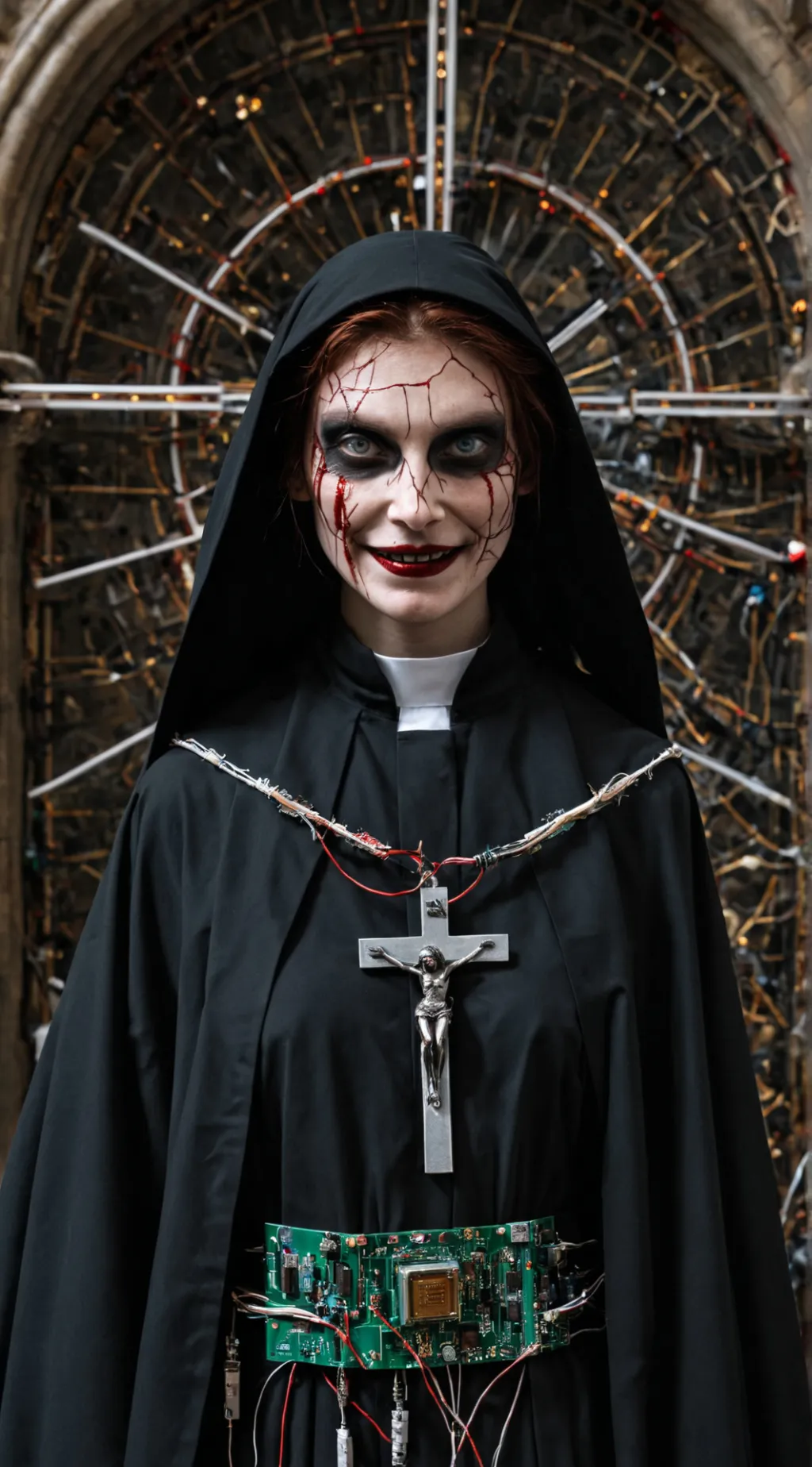 ai character: Sister Marion Echo background