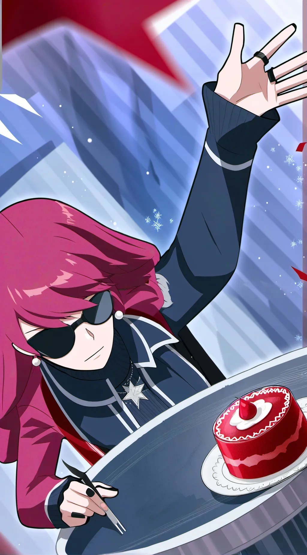 ai character: Yxnlix  background