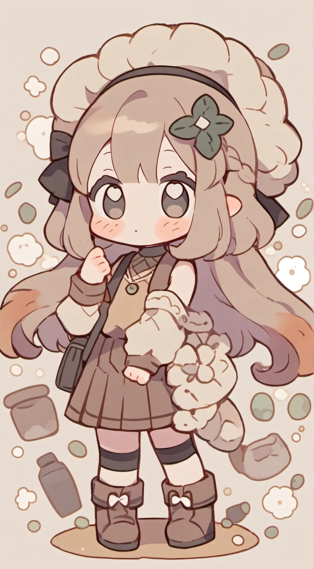 ai character: Shelly background