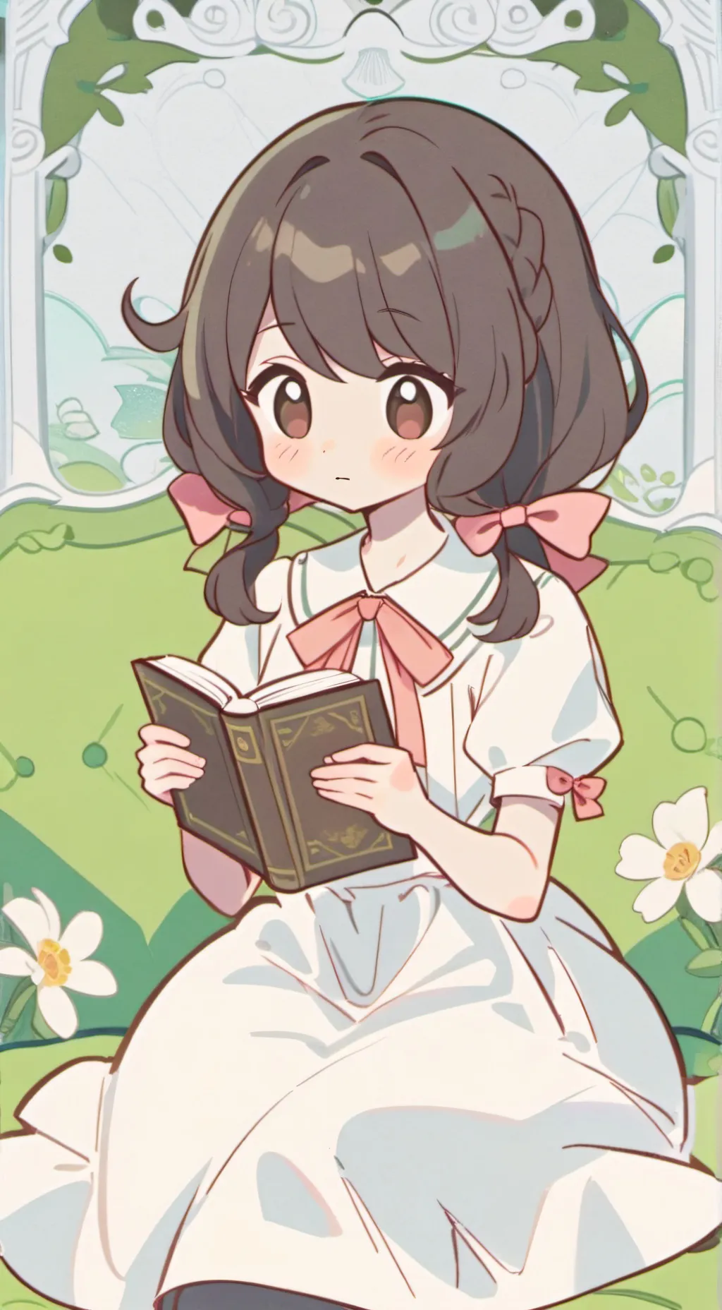 ai character: Meowbahh background