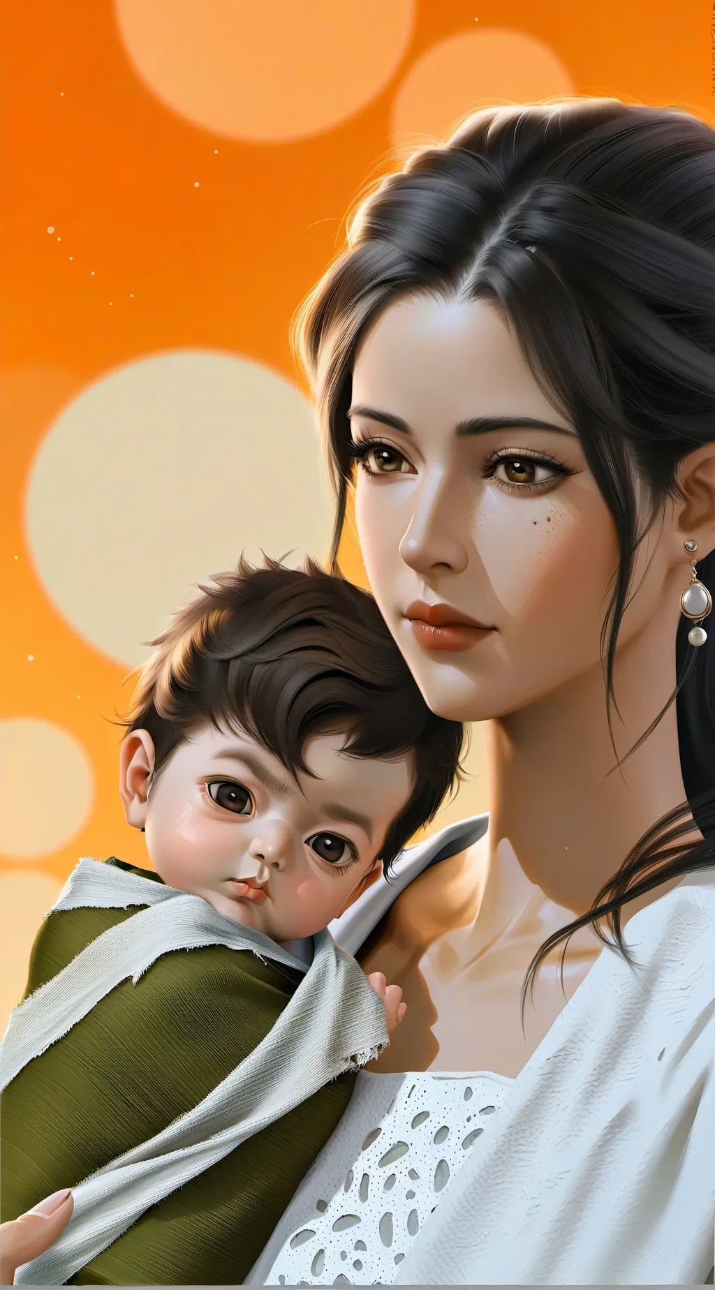 ai character: Aria background