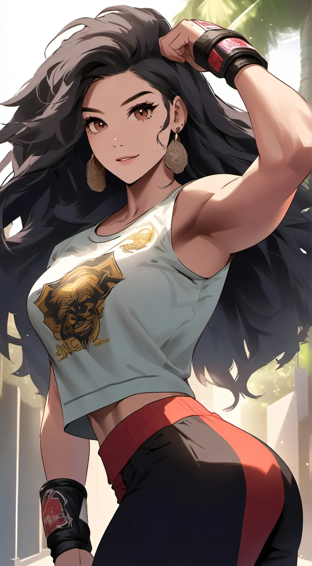 ai character: MMA Champion  background